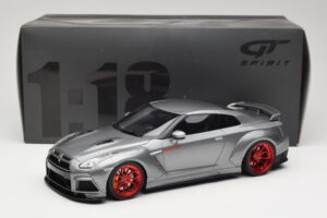 Nissan GT-R R35 Prior Design Szary GT Spirit 1:18 GT243 Żywica — zdjęcie 6 z 6