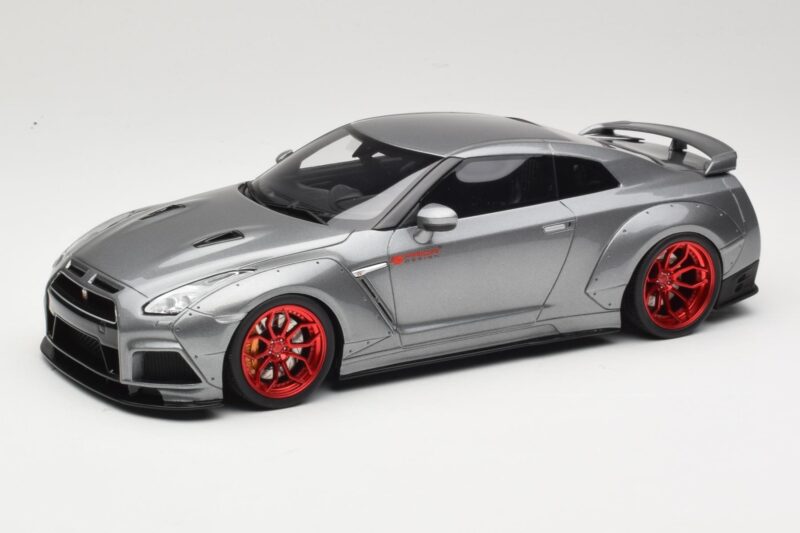 Nissan GT-R R35 Prior Design Szary GT Spirit 1:18 GT243 Żywica