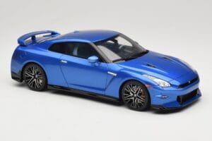 Nissan GT-R R35 Skyline Edition Bayside Blue GT Spirit 1:18 GT521 Żywica — zdjęcie 4 z 6