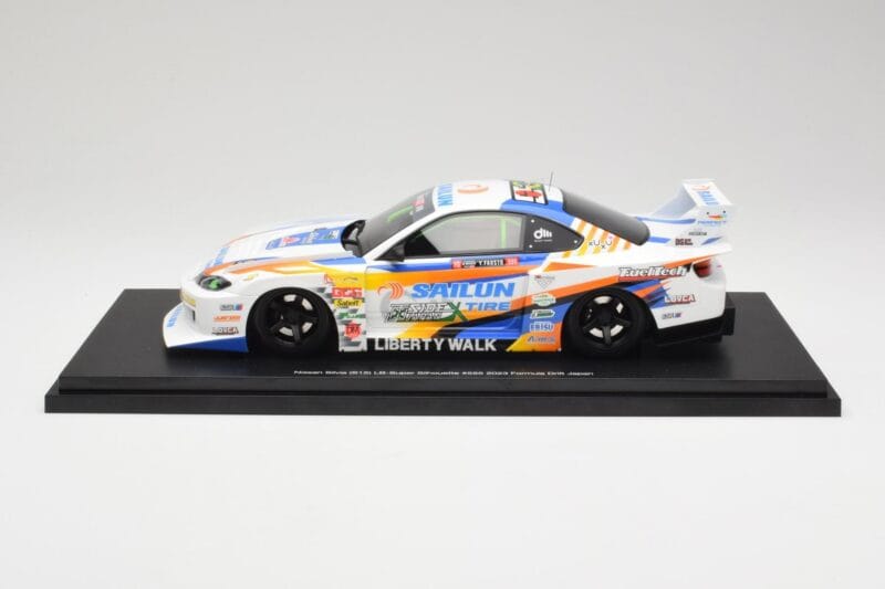 Nissan Silvia S15 LB-Super Silhouette #555 Formula Drift Japan 2023 TopSpeed 1:18 TS0586 Żywica