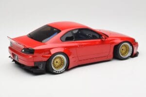 Nissan Silvia S15 Rocket Bunny Burning Red Otto 1:18 OT1115 Żywica — zdjęcie 2 z 6