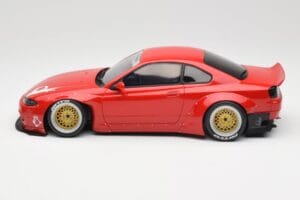 Nissan Silvia S15 Rocket Bunny Burning Red Otto 1:18 OT1115 Żywica — zdjęcie 3 z 6
