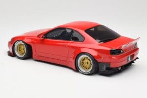 Nissan Silvia S15 Rocket Bunny Burning Red Otto 1:18 OT1115 Żywica — zdjęcie 5 z 6