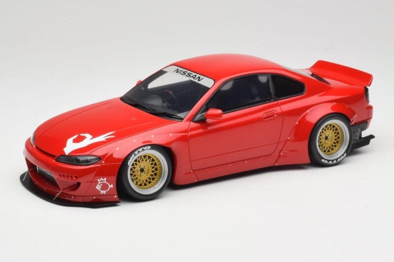 Nissan Silvia S15 Rocket Bunny Burning Red Otto 1:18 OT1115 Żywica