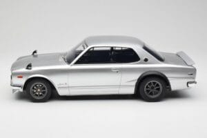 Nissan Skyline C10 2000 GT-R Srebrny Otto 1:12 G094 Żywica — zdjęcie 3 z 6