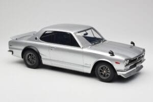 Nissan Skyline C10 2000 GT-R Srebrny Otto 1:12 G094 Żywica — zdjęcie 4 z 6
