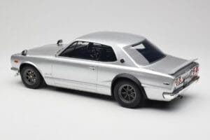 Nissan Skyline C10 2000 GT-R Srebrny Otto 1:12 G094 Żywica — zdjęcie 5 z 6