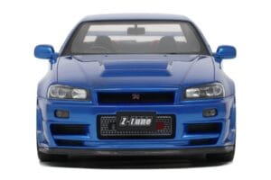 Nissan Skyline GT-R R34 NISMO Z-Tune Bayside Blue Otto 1:12 G082 Żywica — zdjęcie 2 z 4