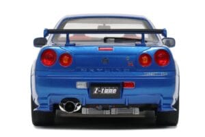 Nissan Skyline GT-R R34 NISMO Z-Tune Bayside Blue Otto 1:12 G082 Żywica — zdjęcie 3 z 4