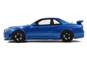 Nissan Skyline GT-R R34 NISMO Z-Tune Bayside Blue Otto 1:12 G082 Żywica — zdjęcie 4 z 4