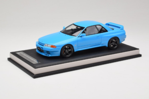 Nissan Skyline GT-R R32 Customized Version Niebieski MotorHelix 1:18 MH029CB Żywica — zdjęcie 2 z 7