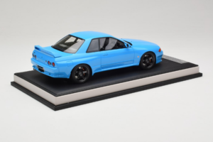 Nissan Skyline GT-R R32 Customized Version Niebieski MotorHelix 1:18 MH029CB Żywica — zdjęcie 3 z 7