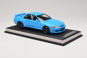 Nissan Skyline GT-R R32 Customized Version Niebieski MotorHelix 1:18 MH029CB Żywica — zdjęcie 4 z 7