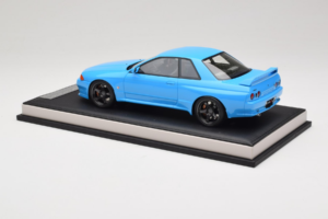 Nissan Skyline GT-R R32 Customized Version Niebieski MotorHelix 1:18 MH029CB Żywica — zdjęcie 5 z 7