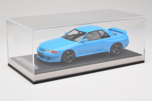 Nissan Skyline GT-R R32 Customized Version Niebieski MotorHelix 1:18 MH029CB Żywica — zdjęcie 6 z 7