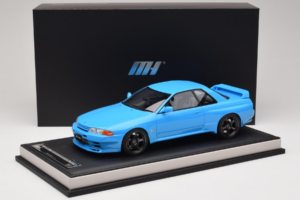Nissan Skyline GT-R R32 Customized Version Niebieski MotorHelix 1:18 MH029CB Żywica — zdjęcie 7 z 7