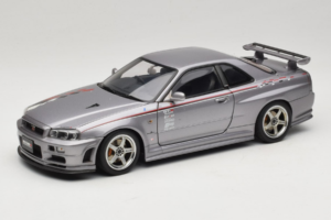 Nissan Skyline GT-R R34 Nismo S-Tune Srebrny AUTOart 1:18 77358 Metal