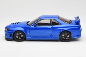 Nissan Skyline GT-R R34 NISMO Z-Tune Bayside Niebieski AUTOart 1:18 77354 Kompozyt — zdjęcie 4 z 8