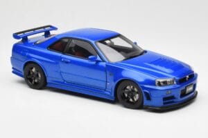 Nissan Skyline GT-R R34 NISMO Z-Tune Bayside Niebieski AUTOart 1:18 77354 Kompozyt — zdjęcie 6 z 8