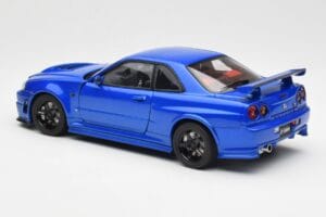 Nissan Skyline GT-R R34 NISMO Z-Tune Bayside Niebieski AUTOart 1:18 77354 Kompozyt — zdjęcie 7 z 8