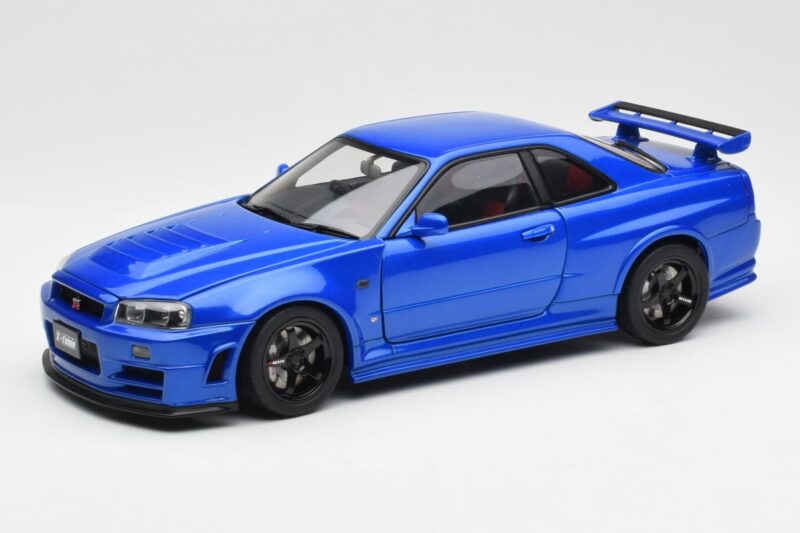 Nissan Skyline GT-R R34 NISMO Z-Tune Bayside Niebieski AUTOart 1:18 77354 Kompozyt