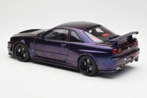 Nissan Skyline GT-R R34 NISMO Z-Tune Midnight Fioletowy III AUTOart 1:18 77464 Kompozyt — zdjęcie 7 z 8