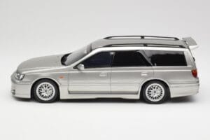 Nissan Stagea Autech WC34 260RS Sonic Silver Otto 1:18 OT471 Żywica — zdjęcie 3 z 6