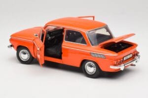 NSU 1000 TT Pomarańczowy Revell 1:18 08884 Metal — zdjęcie 7 z 8