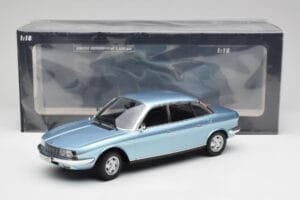 NSU Ro80 Niebieski Metallic Minichamps 1:18 151015400 Metal — zdjęcie 6 z 6