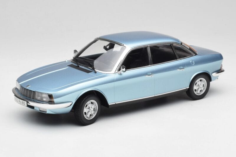 NSU Ro80 Niebieski Metallic Minichamps 1:18 151015400 Metal