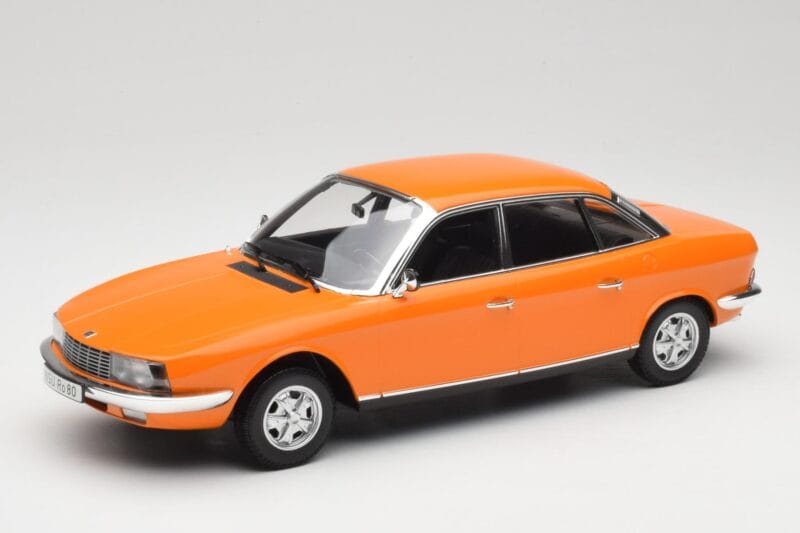 NSU Ro80 Pomarańczowy Minichamps 1:18 151015401 Metal