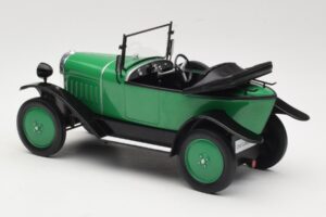 Opel 4 PS Laubfrosch Zielony MCG 1:18 MCG18050 Metal — zdjęcie 5 z 6