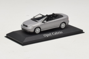 Opel Astra G Kabriolet Grey Metallic Minichamps 1:43 ASTRA001 Metal — zdjęcie 2 z 4