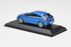Opel Astra G OPC Blue Metallic Minichamps 1:43 403045223 Metal — zdjęcie 3 z 4