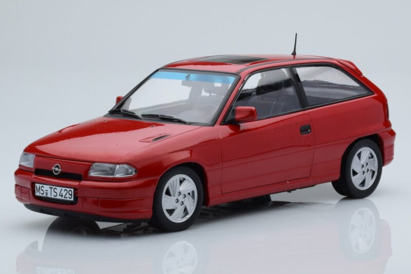 Opel Astra F GSi Czerwony Norev 1:18 183672 Metal