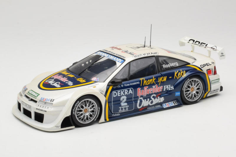 Opel Calibra V6 #2 K. Rosberg Bye Bye DTM 1995 UT Models 1:18 180954282 Metal