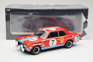 Opel Commodore A #7 N. Joossens / J. Marshall Steinmetz 24 Hours of Spa 1972 Minichamps 1:18 155724607 Metal — zdjęcie 6 z 6