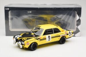 Opel Commodore A #9 Steinmetz E. Haxhe / L. Toussaint 24 Hours of Spa 1970 Minichamps 1:18 155704609 Metal — zdjęcie 6 z 6