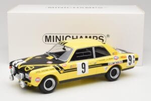 Opel Commodore A Steinmetz #9 J. Haxhe / P. Toussaint 24 Hours of Spa 1970 Minichamps 1:18 107704609 Metal — zdjęcie 6 z 6