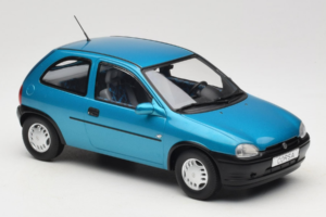 Opel Corsa B Blue Metallic MCG 1:18 MCG18514 Metal — zdjęcie 4 z 6
