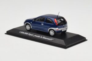 Opel Corsa C 1.5M Made in Eisenach Minichamps 1:43 OPEL003 Metal — zdjęcie 3 z 4