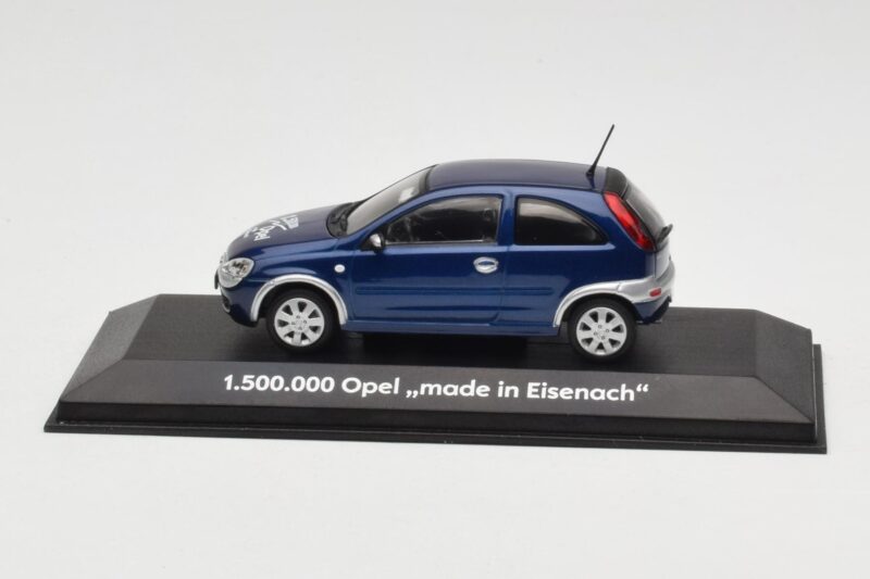 Opel Corsa C 1.5M Made in Eisenach Minichamps 1:43 OPEL003 Metal