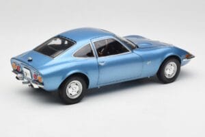 Opel GT Niebieski Minichamps 1:18 180049020 Metal — zdjęcie 3 z 8