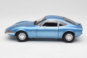 Opel GT Niebieski Minichamps 1:18 180049020 Metal — zdjęcie 4 z 8