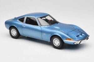 Opel GT Niebieski Minichamps 1:18 180049020 Metal — zdjęcie 6 z 8