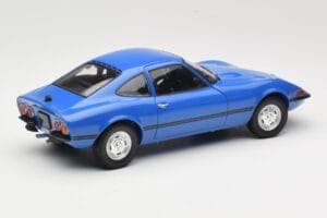 Opel GT/J Niebieski Minichamps 1:18 180049023 Metal — zdjęcie 3 z 8