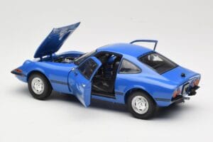 Opel GT/J Niebieski Minichamps 1:18 180049023 Metal — zdjęcie 5 z 8