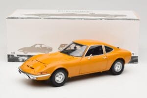 Opel GT Ochra Minichamps 1:18 180049031 Metal — zdjęcie 8 z 8