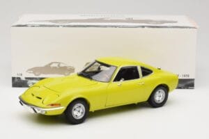 Opel GT Żółty Minichamps 1:18 180049032 Metal — zdjęcie 8 z 8