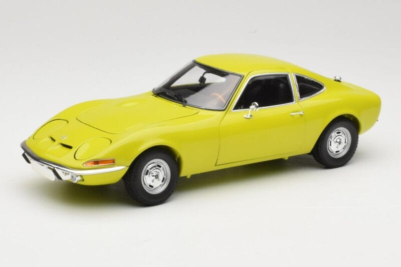 Opel GT Żółty Minichamps 1:18 180049032 Metal
